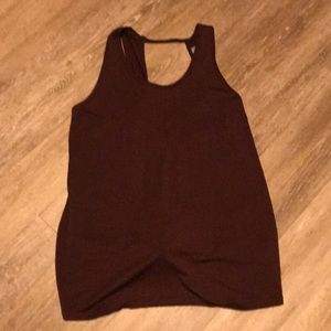 Athleta burgundy tank